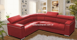 sofas com encosto móvel