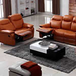 Sofás com reclinável